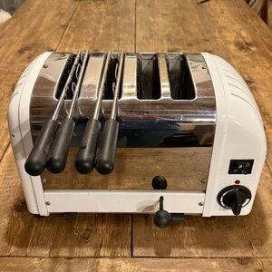 Dualit 4 slice White Toaster